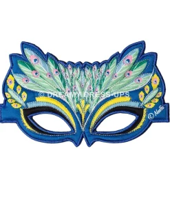 Best Sale Blue Peacock Fantasy Mask Dreamy Dress-Ups