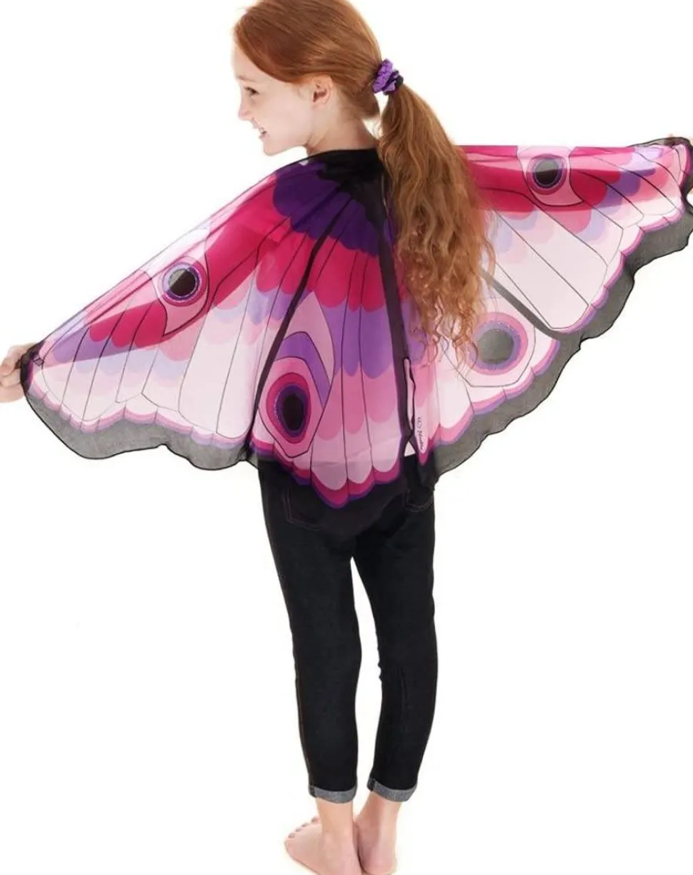 Best Pink Butterfly Fantasy Wings With Eyes Dreamy Dress-Ups