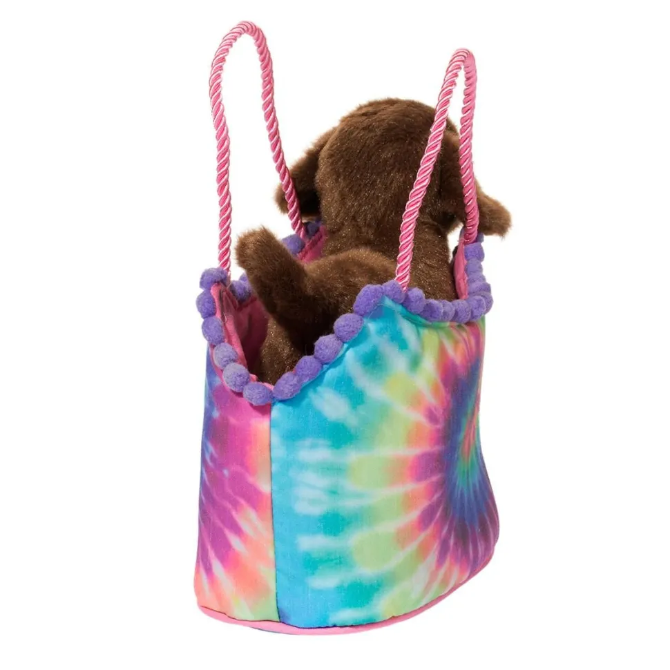 Flash Sale Tie Dye Sassy Sak With Chocolate Lab Sassy Pet Saks